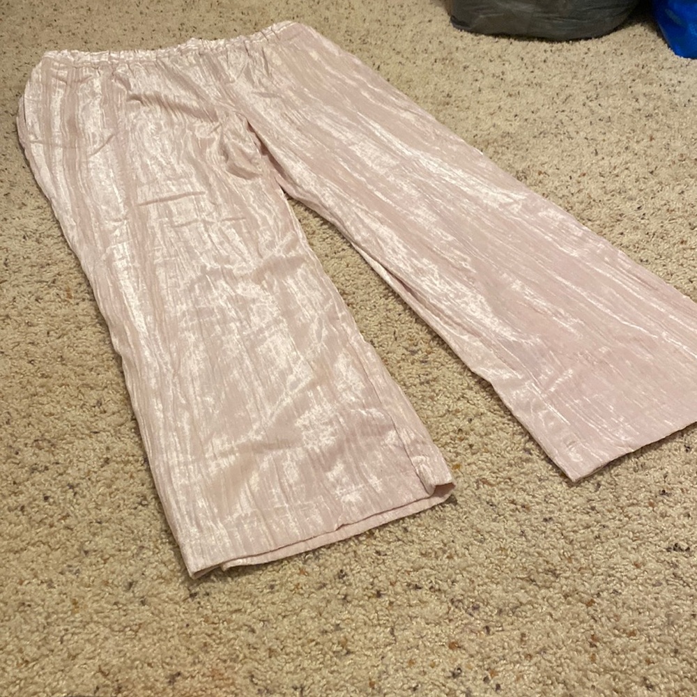 Brand new Marc New York Andrew marc light pink velvety pants